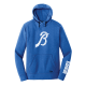 Braves Baseball New Era® Tri-Blend Fleece Pullover Hoodie